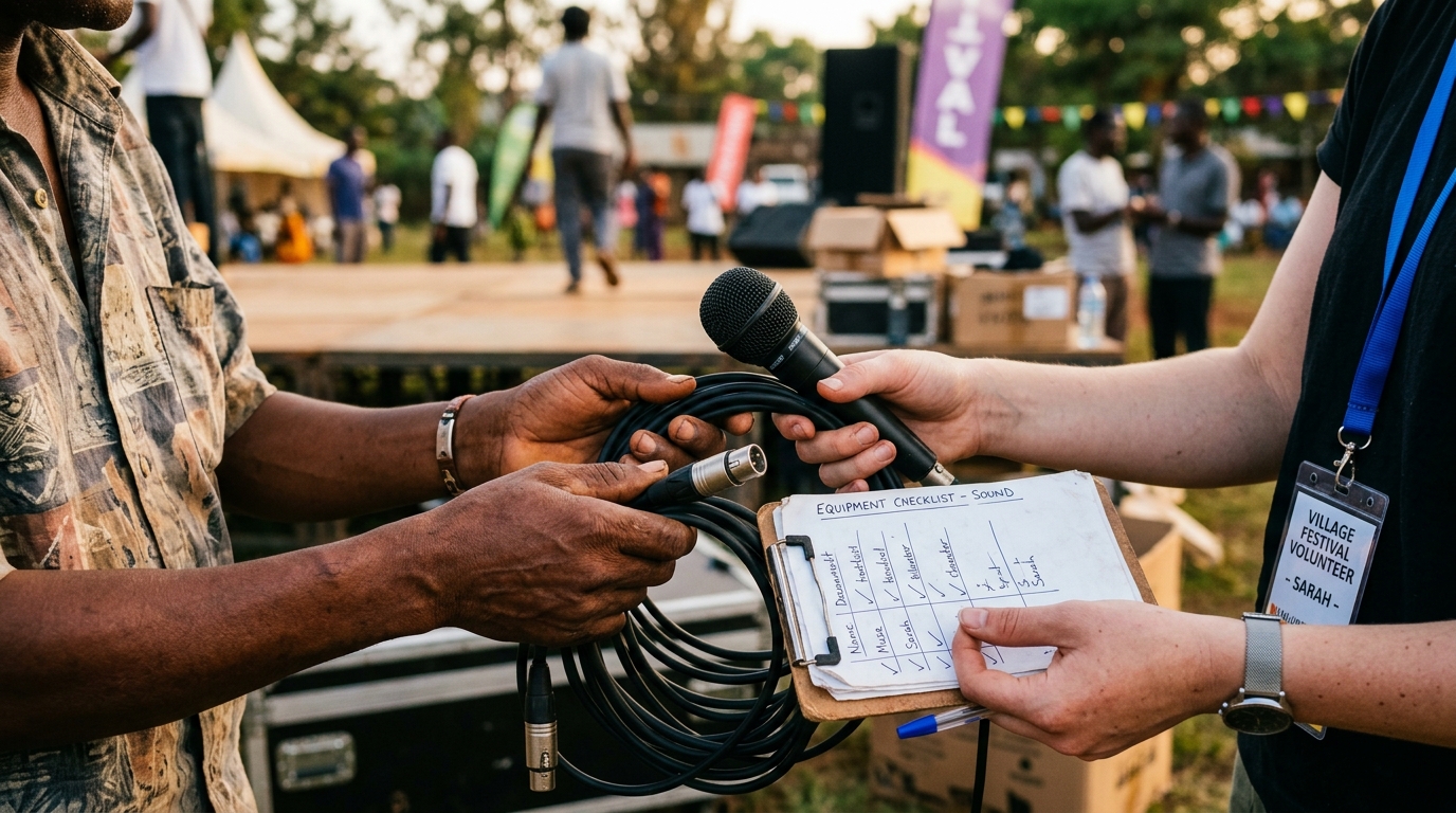 Microphones HF et câblages de sécurité